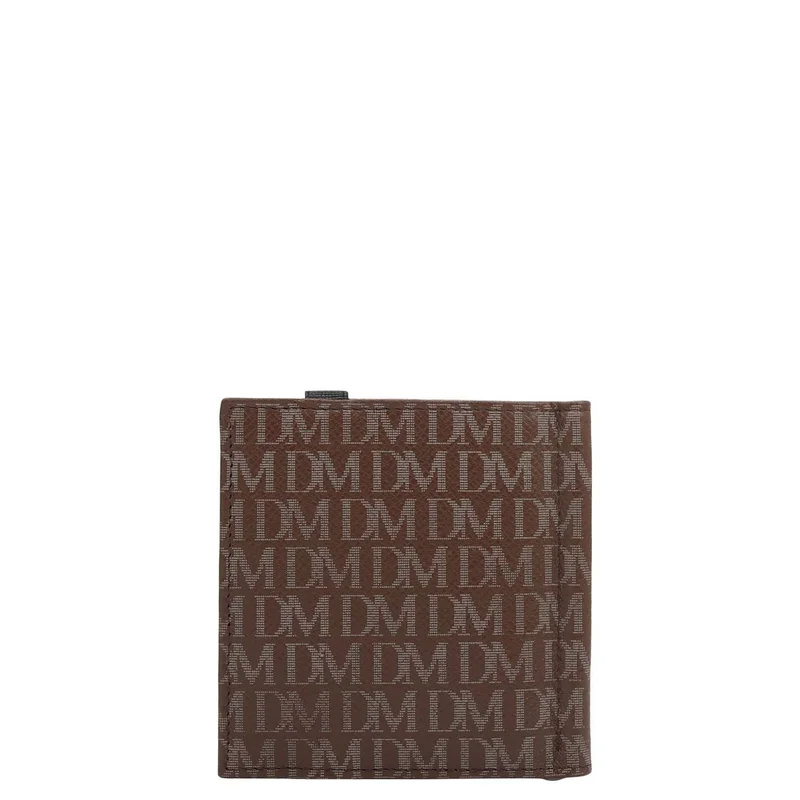 Da Milano Date Monogram Leather Money Clip - Date  | Best Price UAE